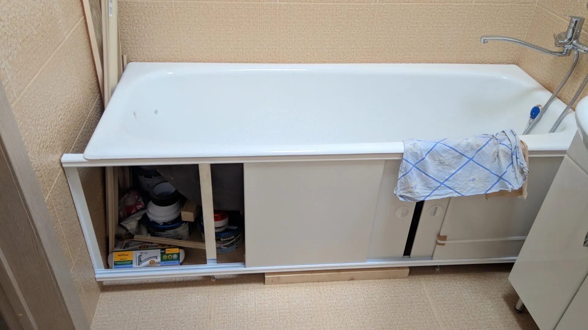 Низ ванны чем закрыть фото Чем закрыть ванну HeatProf.ru