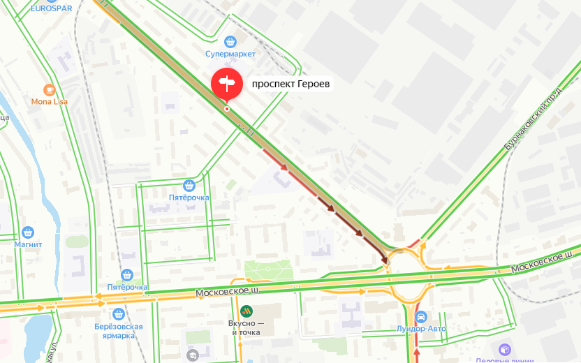 Нижегородец просп героев 47 нижний новгород фото Пробка образовалась из-за аварии на проспекте Героев в Нижнем Новгороде
