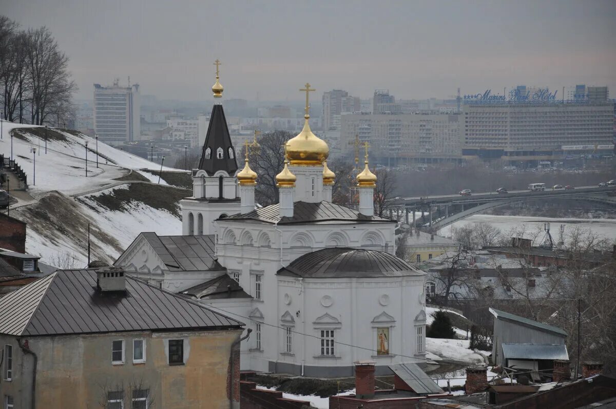 Нижегородская 10 фото Нижний Новгород. март 2016 (часть 10 - Храмы). Московский пенсионер. Дзен