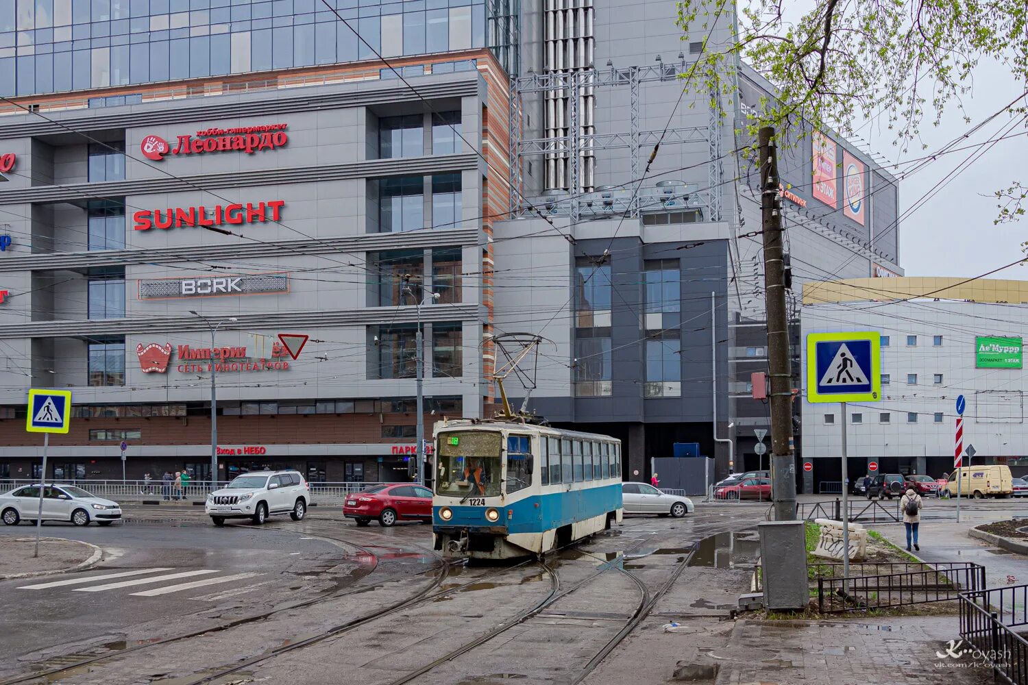 Нижегородская 10 фото Нижний Новгород, 71-608КМ № 1224 - Фото - Городской электротранспорт