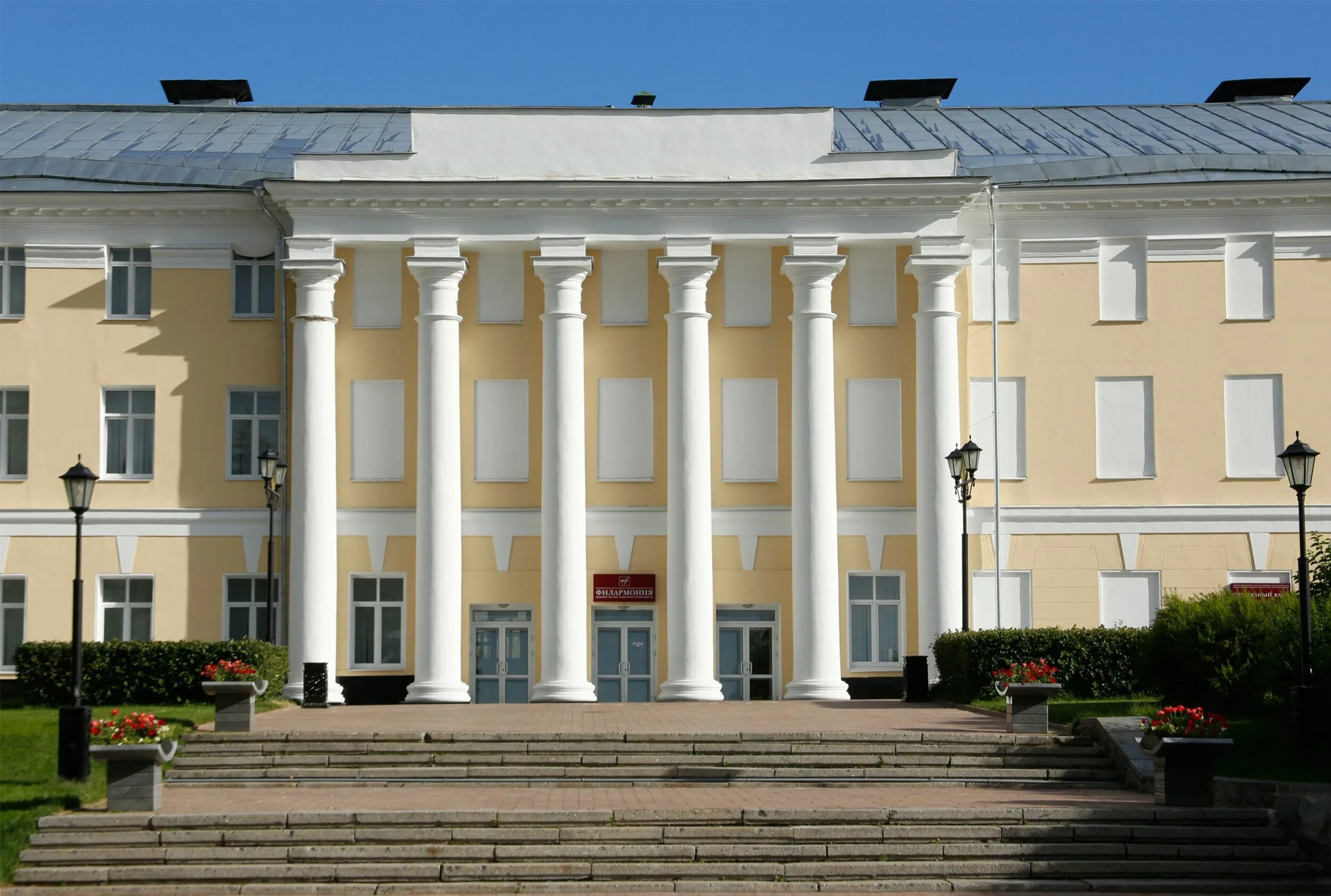 Нижегородская филармония фото Белое внутри