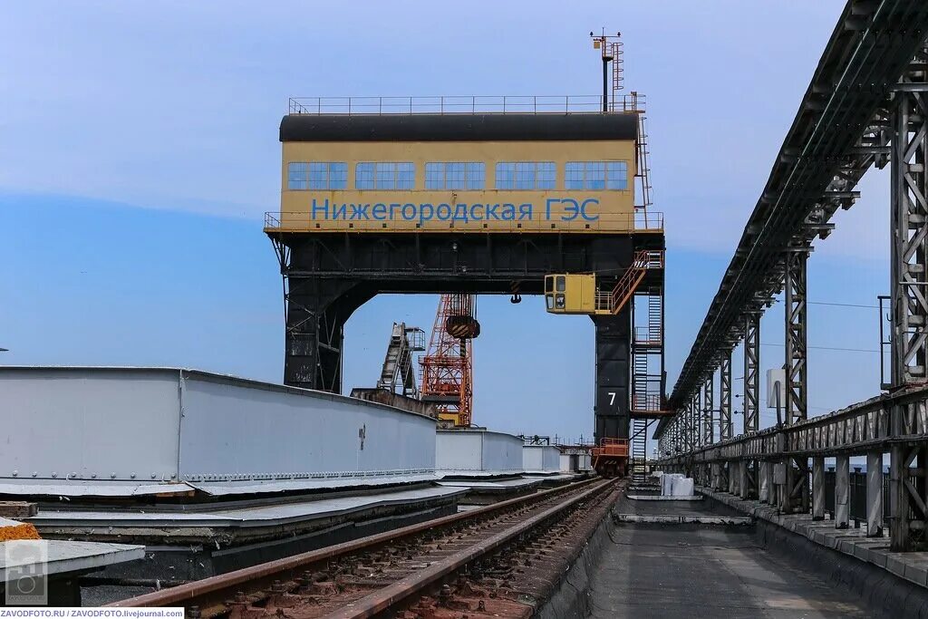 Нижегородская гидроэлектростанция привокзальная ул 14 заволжье фото Нижегородская ГЭС ZAVODFOTO.RU Дзен