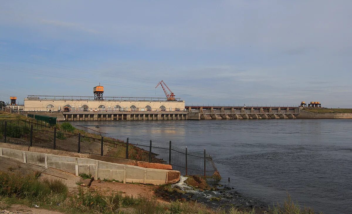 Нижегородская гидроэлектростанция привокзальная ул 14 заволжье фото Городецкий гидроузел (шлюзы № № 13/14 и 15/16) - Photo - FleetPhoto