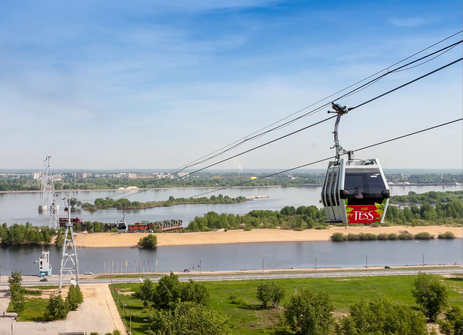 Нижегородская канатная дорога фото Летнее путешествие в Нижегородскую область - Сообщество "Клуб Путешественников" 