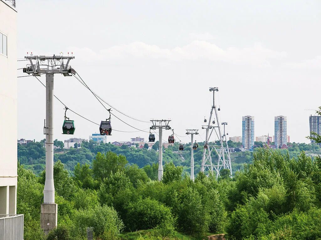 Нижегородская канатная дорога фото Купить 2-комнатную квартиру, 52 м² по адресу Нижегородская область, Бор, Первома