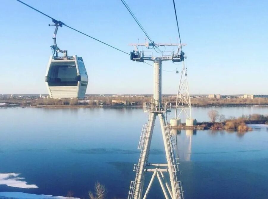 Нижегородская канатная дорога фото Нижний Новгород: канатная дорога, чкаловская лестинца, кремль и блестящий нос Ев