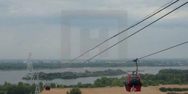 Нижегородская канатная дорога фото Канатная дорога Нижний Новгород - Бор перешла на зимний режим работы Дзен