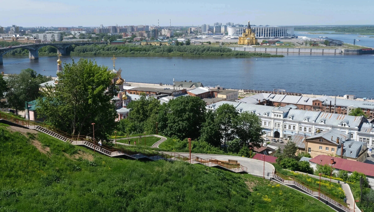 Нижегородская набережная фото Набережная Федоровского всегда привлекала своими фантастическими видами на. Елен