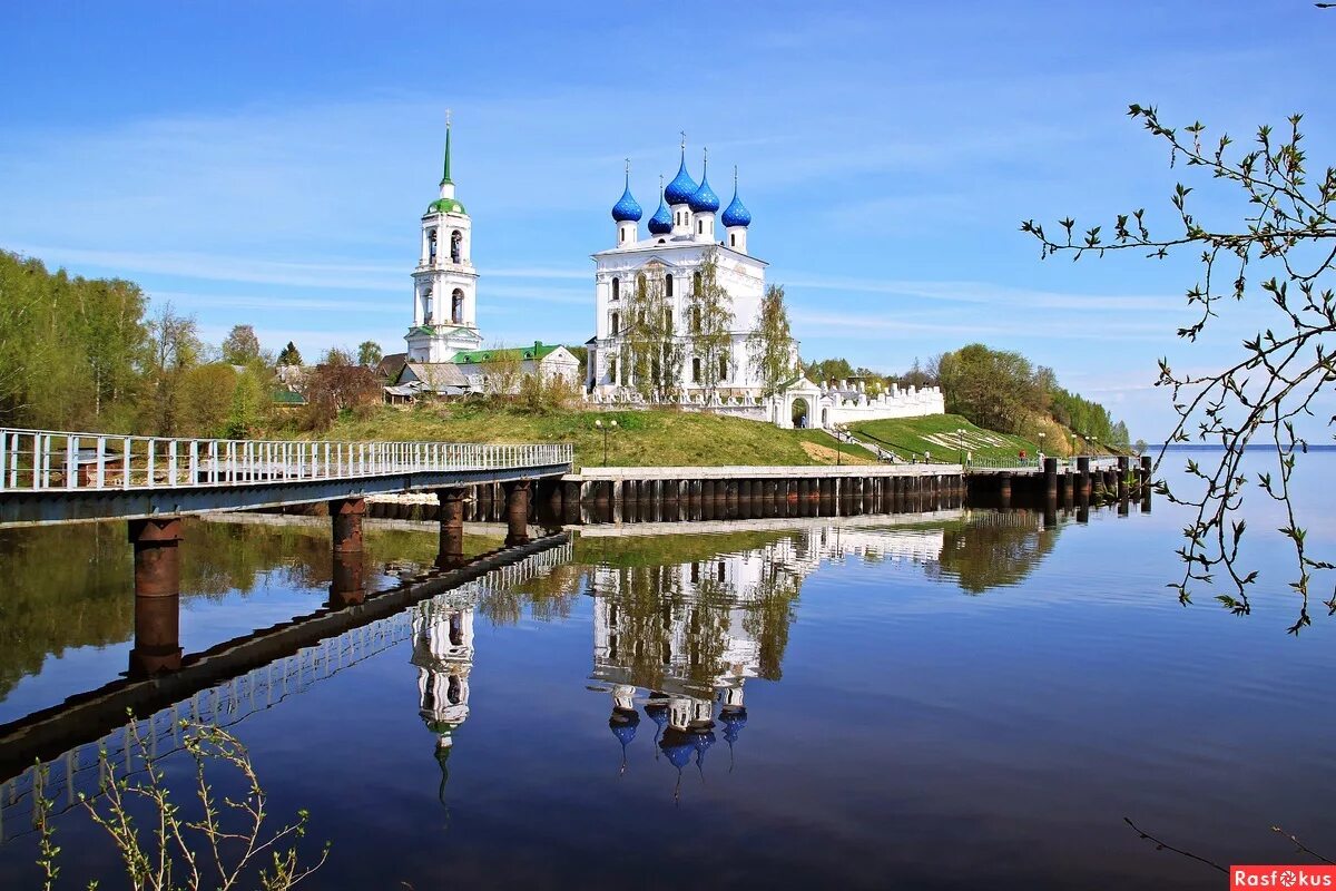 Нижегородская область достопримечательности фото с описанием Фото: Богородицкий храм в Катунках. Фотолюбитель Ирина К. (Черная Кошка с ЯФ). П