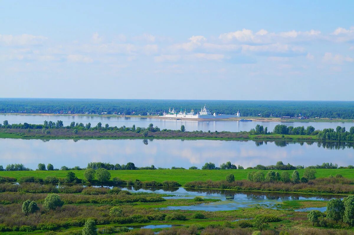 Нижегородская область фото Венец и макарьевский монастырь, Лысковский район :: Ольга Ярахтина - Социальная 