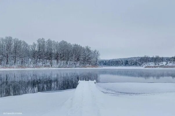 Нижегородская область фото зимой Озеро "Ключик" - одно из самых красивых озёр Нижегородской области Уникальное ка