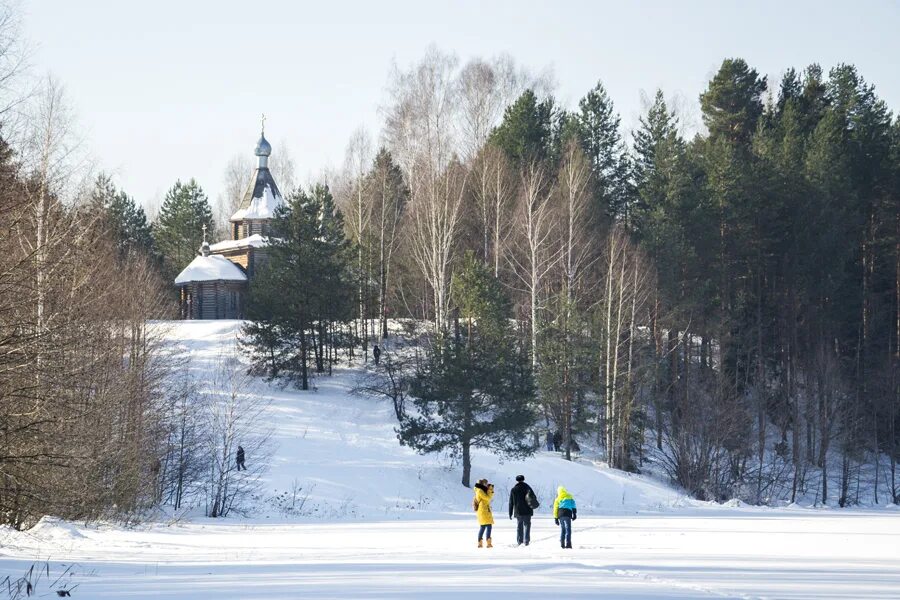 Нижегородская область фото зимой Озеро светлояр зимой - Фото