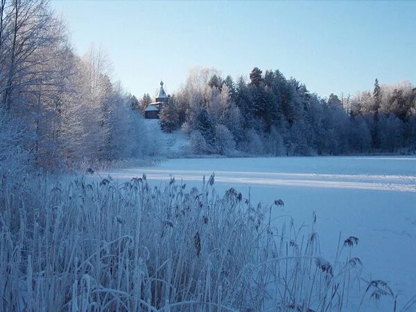Нижегородская область фото зимой Frosty morning :: Behance