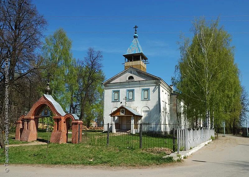 Нижегородская область воскресенский район фото Нижегородская область Воскресенский район Воскресенское Церковь Иконы Божьей Мат