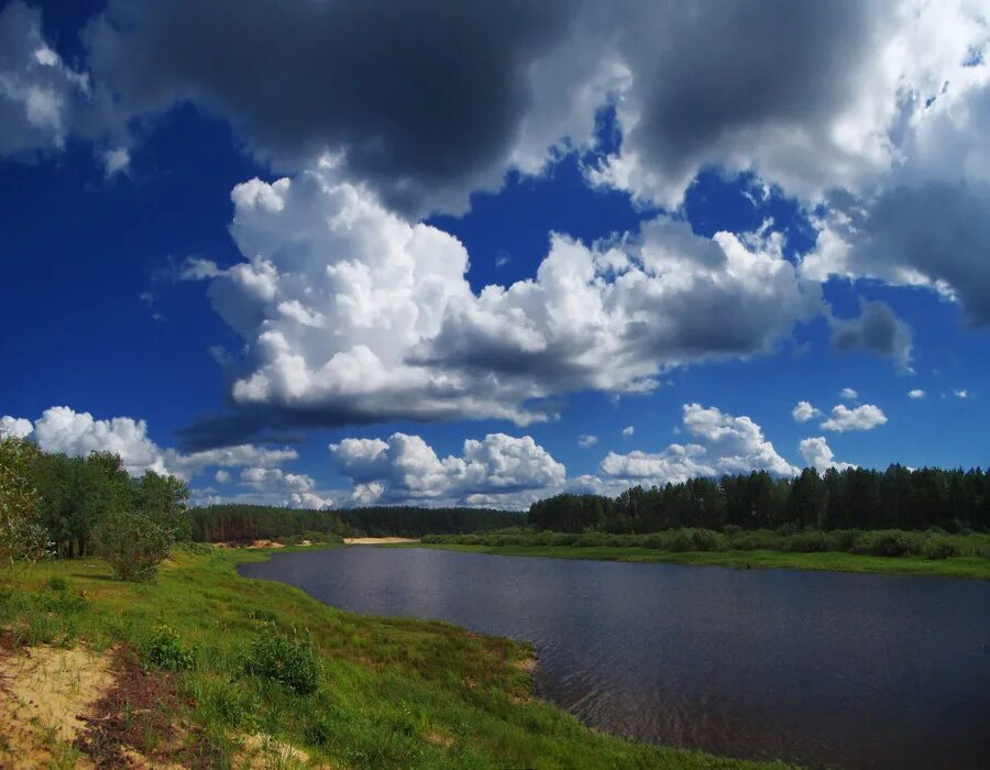 Нижегородская природа фото Облака Альберт Беляев