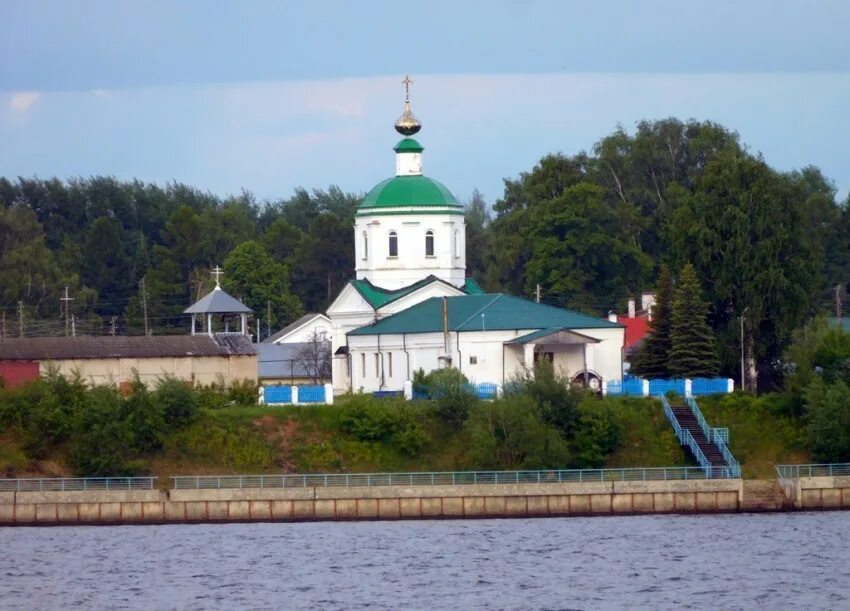Нижегородская сокольский район фото Церковь иконы Божией Матери "Всех скорбящих Радость", Сокольское (Сокольский ГО)