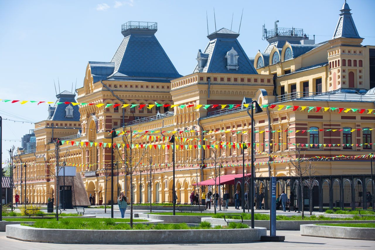 Нижегородская ярмарка 2024 фото Территорию Нижегородской ярмарки обновят при поддержке ОМК Новости ОМК