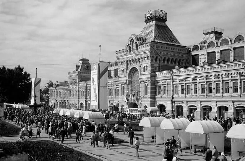 Нижегородская ярмарка старые фото Нижний Новгород совершил открытие - Коммерсантъ Нижний Новгород