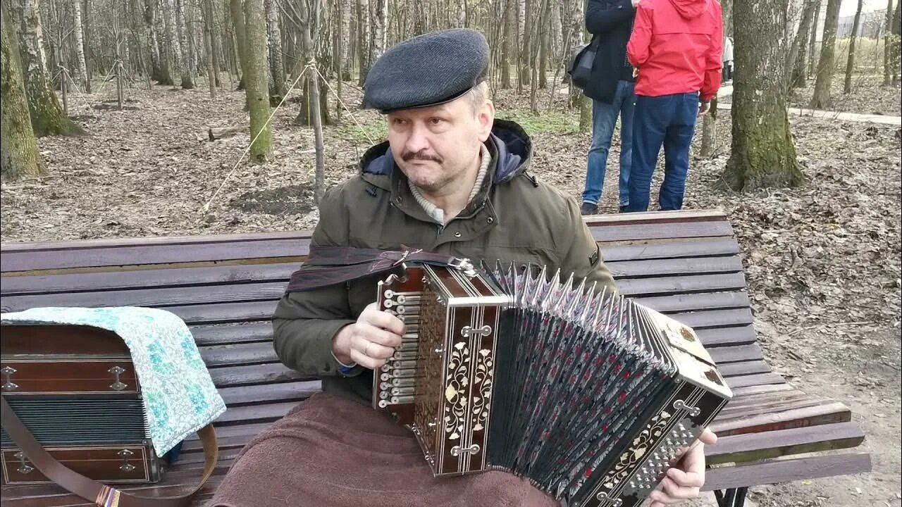 Нижегородские гармони фото Измайловский пятачок гармонь Нижегородская Ля майские праздники - YouTube