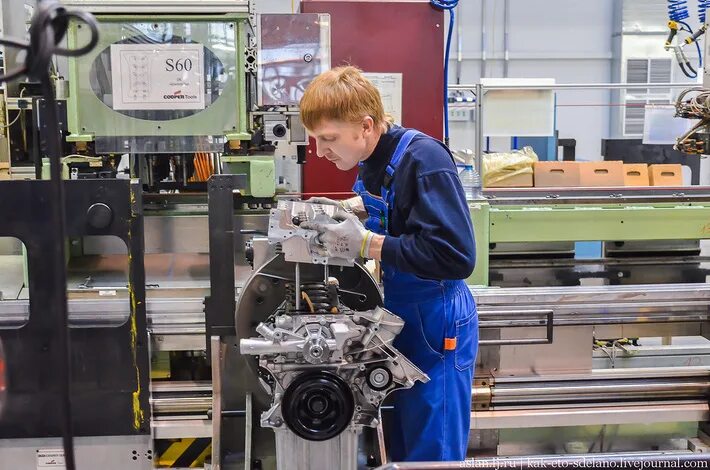 Нижегородские моторы фото Как собирают моторы для Mercedes на Автодизеле (фоторепортаж)" в блоге "Производ