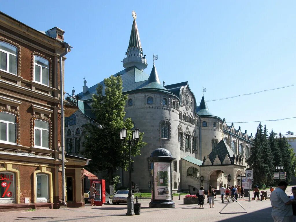 Нижегородский банк фото Панорама: Нижегородское отделение Государственного банка, банк, Большая Покровск