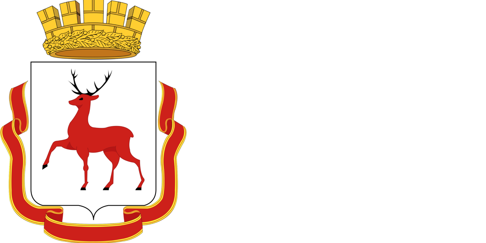 Нижегородский герб фото Картинки ОЛЕНЬ ГЕРБ НИЖНЕГО НОВГОРОДА