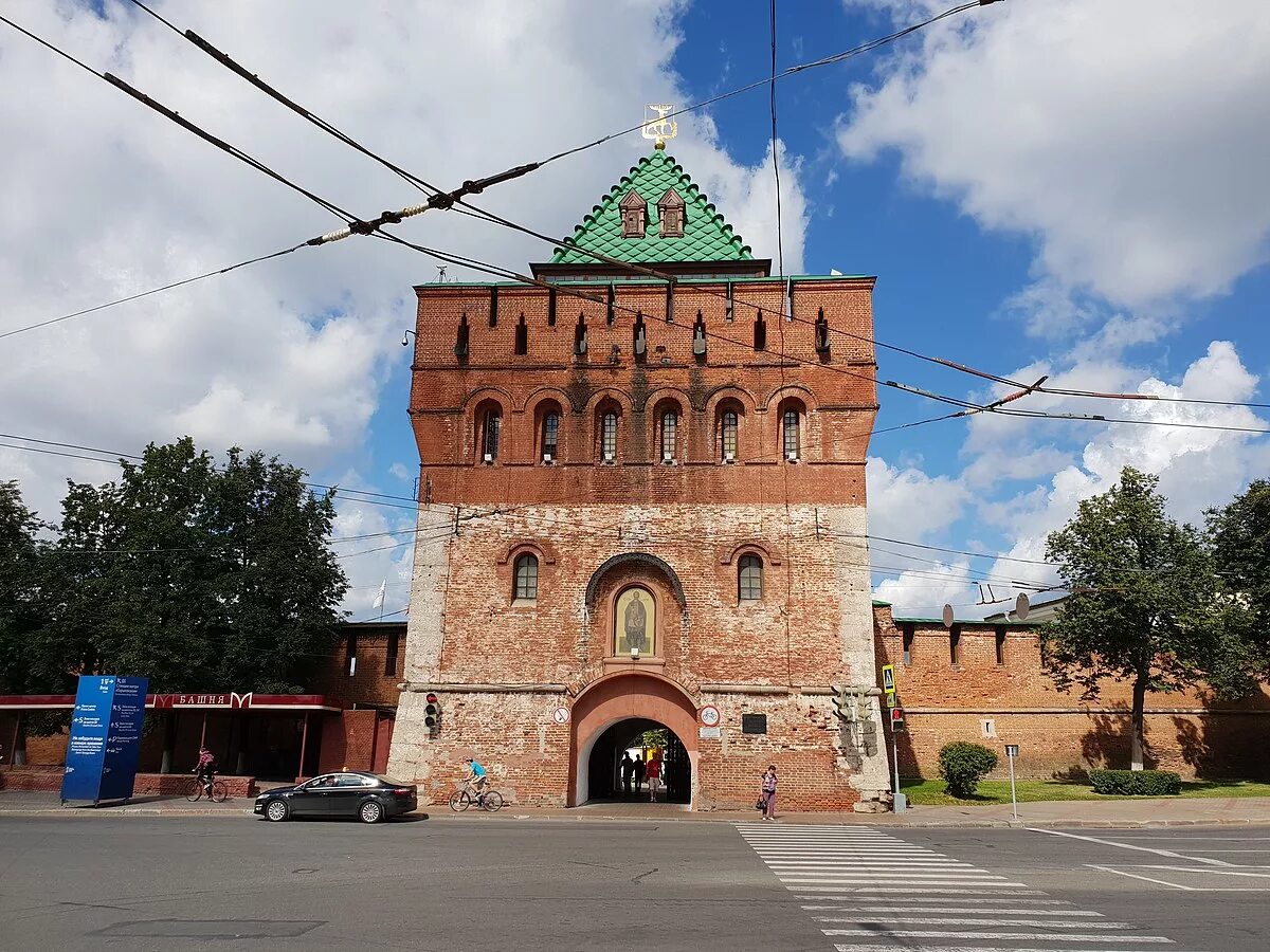 Нижегородский кремль 6а кремль фото Файл:Dmitrievskaya Tower (Nizhny Novgorod) 2018.jpg - Википедия