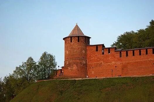 Нижегородский кремль башни фото Media Gallery Nizhny Novgorod Kremlin (Nizhny Novgorod, 12th century-16th centur