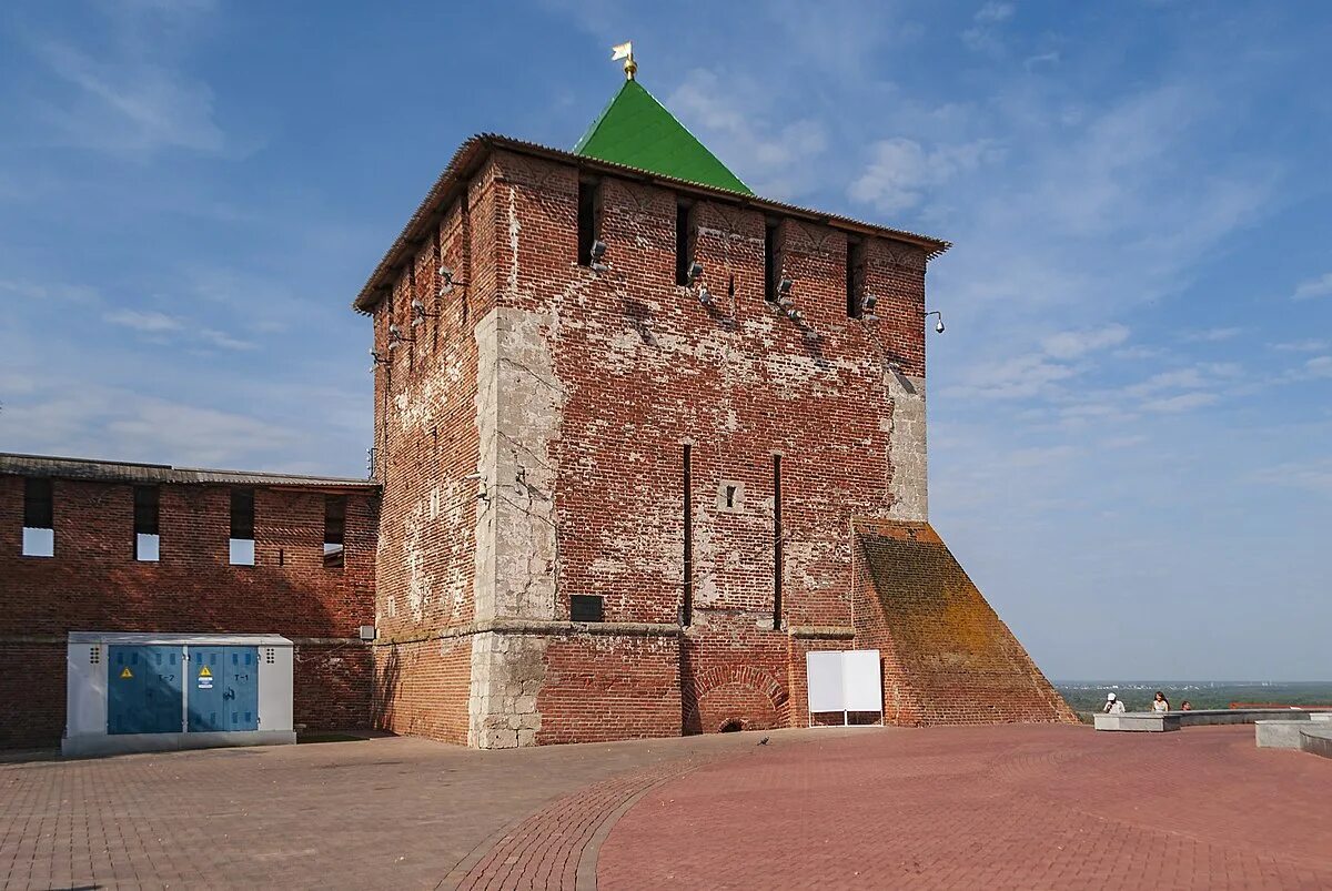 Нижегородский кремль башни фото Георгиевская башня - Википедия