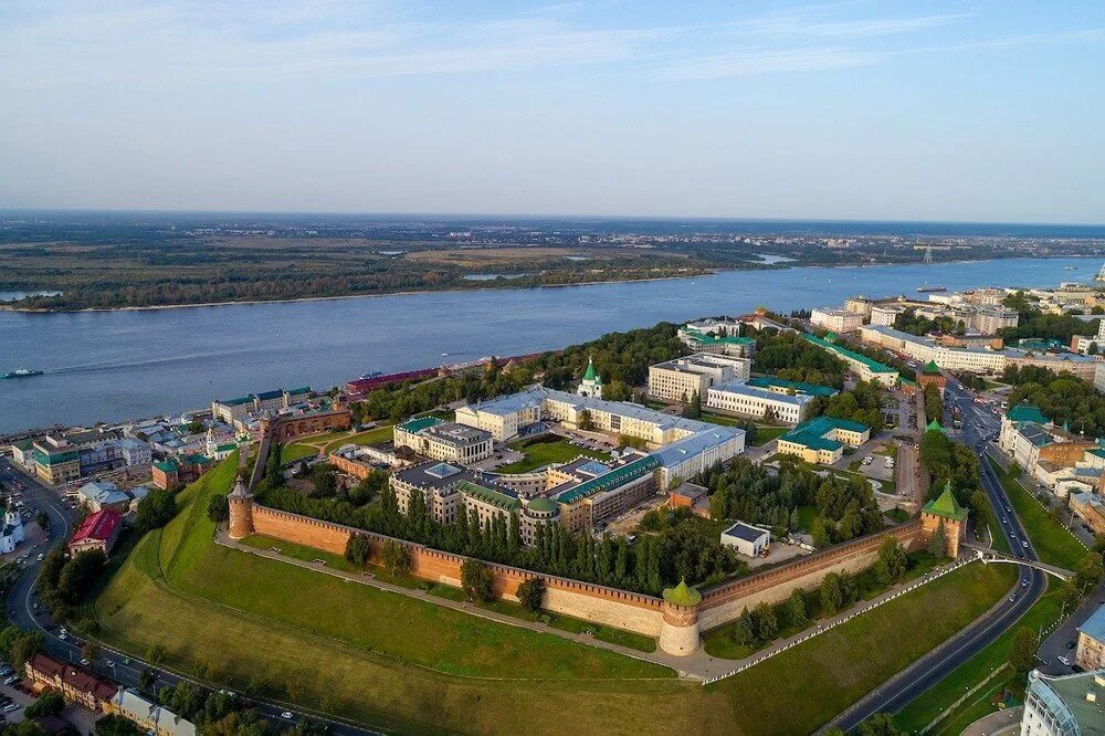 Нижегородский кремль фото сверху Campus & City - Lobachevsky University