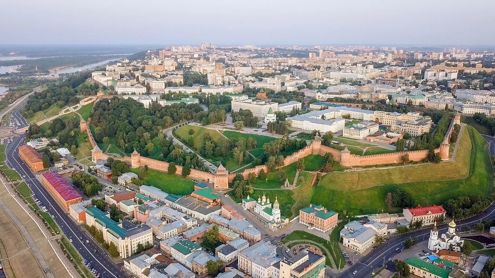 Нижегородский кремль фото сверху 10 Russian cities with more than a million population - Russia Beyond