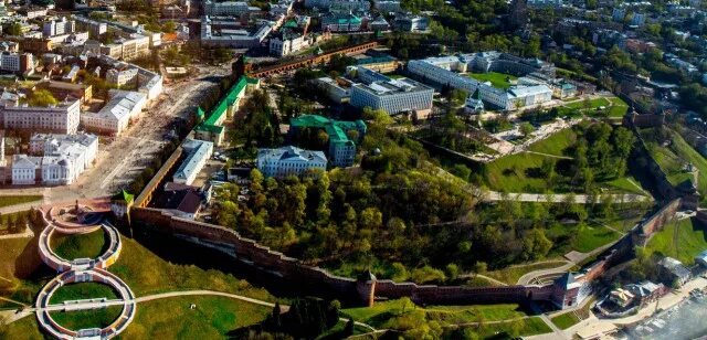 Нижегородский кремль фото сверху Клуб путешественников: Нижний Новгород - МАЯК ПРО