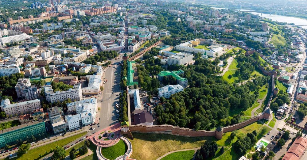 Нижегородский кремль фото сверху Курганский Союз журналистов