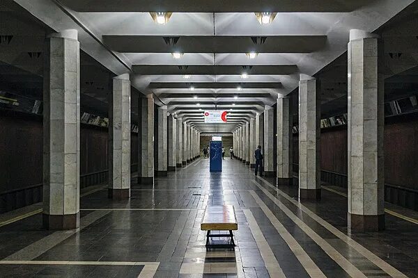 Нижегородский метрополитен фото Burnakovskaya (Nizhny Novgorod Metro) - Wikipedia