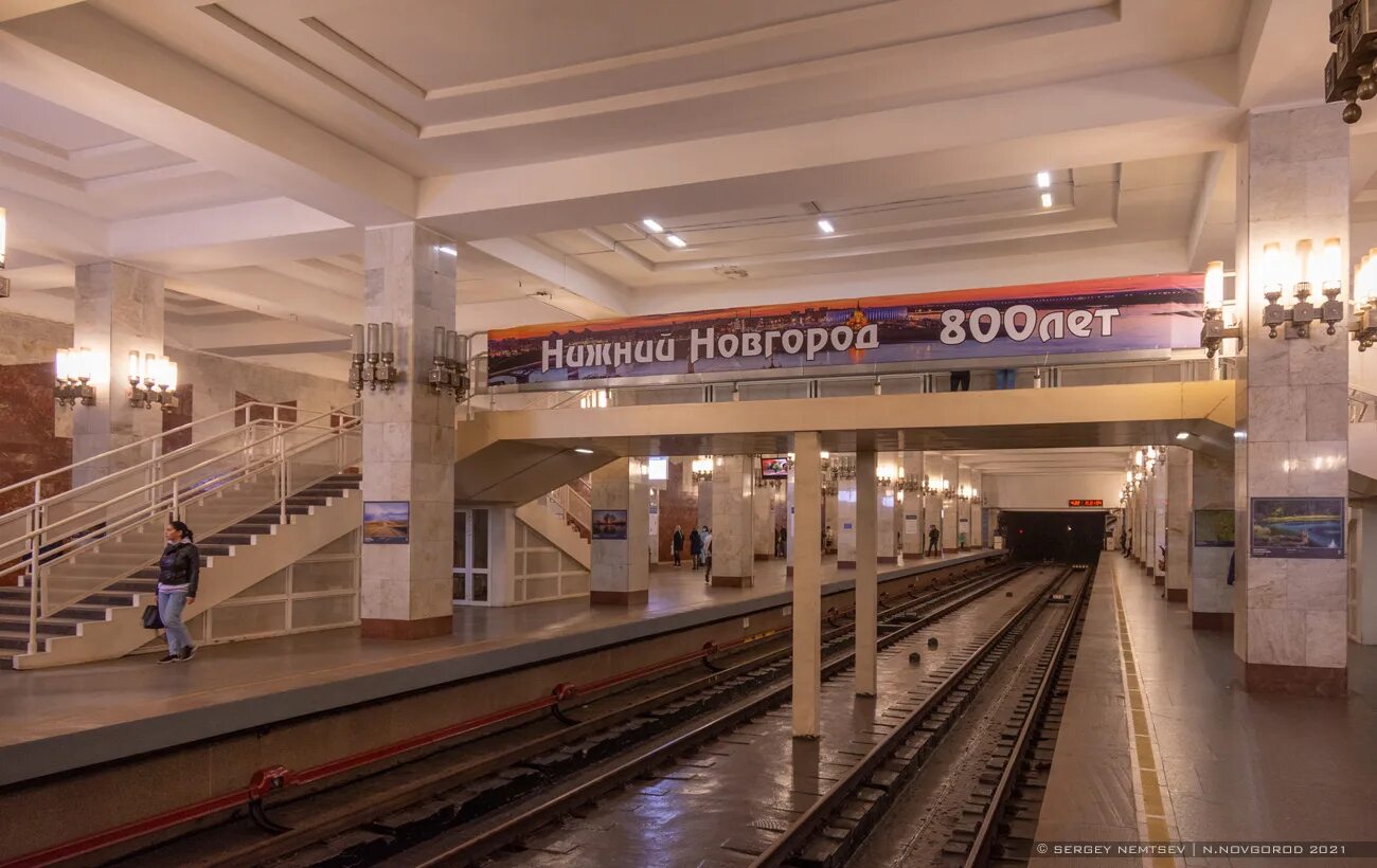 Нижегородский метрополитен фото Нижний Новгород - Метрополитен - Станции - Фото - Городской электротранспорт
