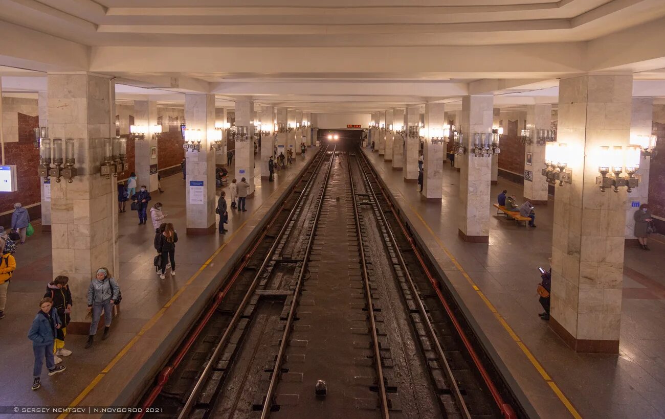 Нижегородский метрополитен фото Nizhny Novgorod - Stations - Photo - Urban Electric Transit