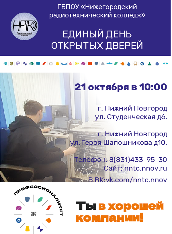 Нижегородский радиотехнический колледж студенческая ул 6 фото Нижегородский радиотехнический колледж" Государственное бюджетное профессиональн