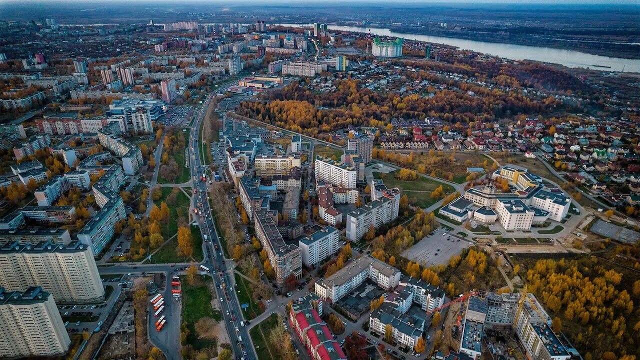 Нижегородский район фото Панорама над Верхними Печёрами (Нижний Новгород) - YouTube