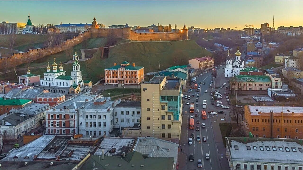 Нижегородский район фото Виды города. Осень. Нижний Новгород 2019. - YouTube