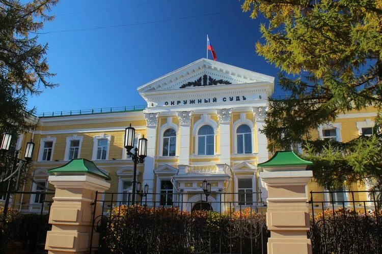Нижегородский районный суд фото Здание окружного суда на Покровке - Нижегородский областной суд на ул. Большой П