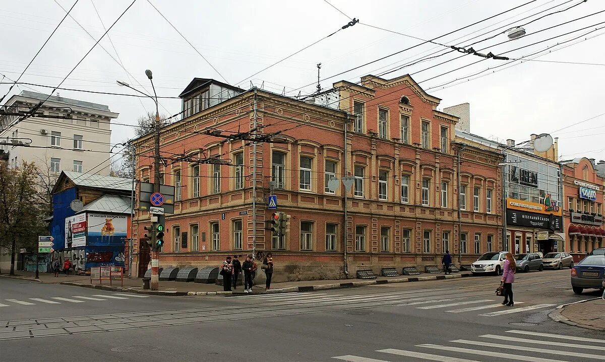 Нижегородское художественное училище ул пискунова 22 фото Файл:Nizhny Novgorod. Varvarskaya St., 8.jpg - Википедия