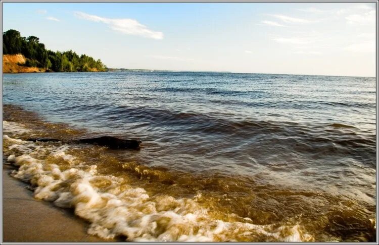 Нижегородское море фото Gallery.ru / Речной прибой - Пейзажи - aavoron
