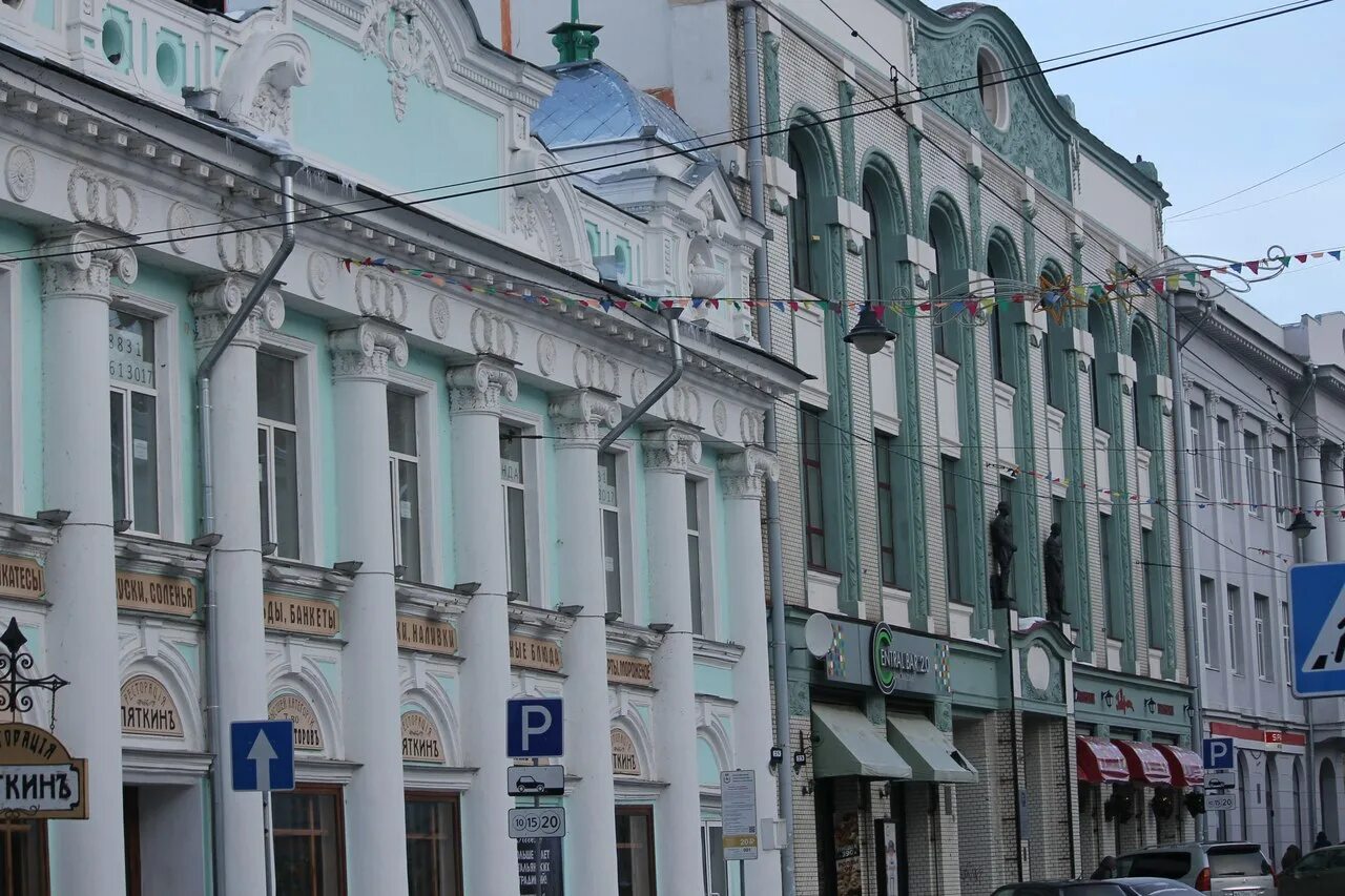 Нижегородское жилищное агентство рождественская ул 10 фото Дом Рукавишникова на Рождественской улице в Нижнем Новгороде - Архитектурный сти