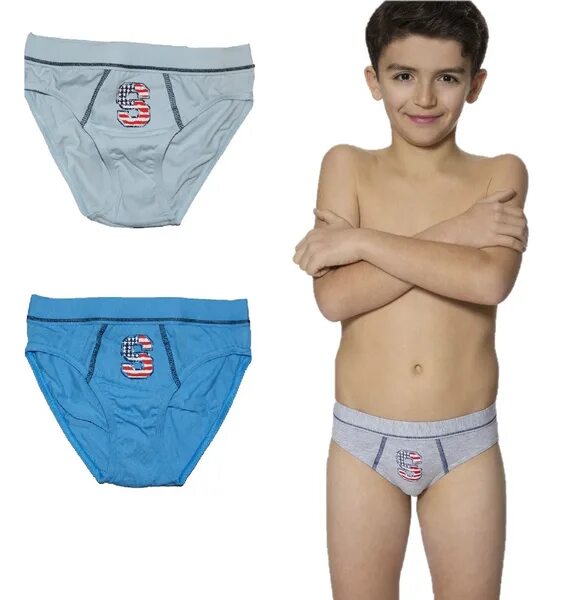 Нижнее белье мальчиков фото Комплект трусов слипы ITALIAN UNDERWEAR, 3 шт - купить с доставкой по выгодным ц