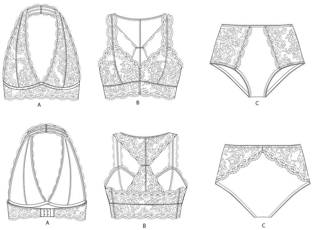 Нижнее белье своими руками выкройки Pin on Lingerie Sewing