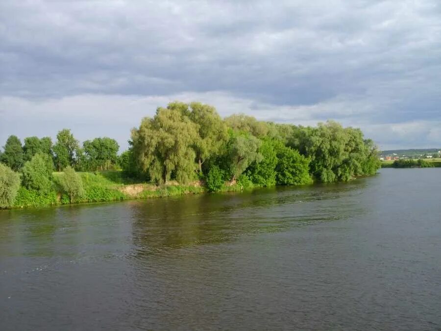 Нижнее мячково фото River Pakhra, Zelenaya Sloboda, Russia - tourist attractions, most popular and v