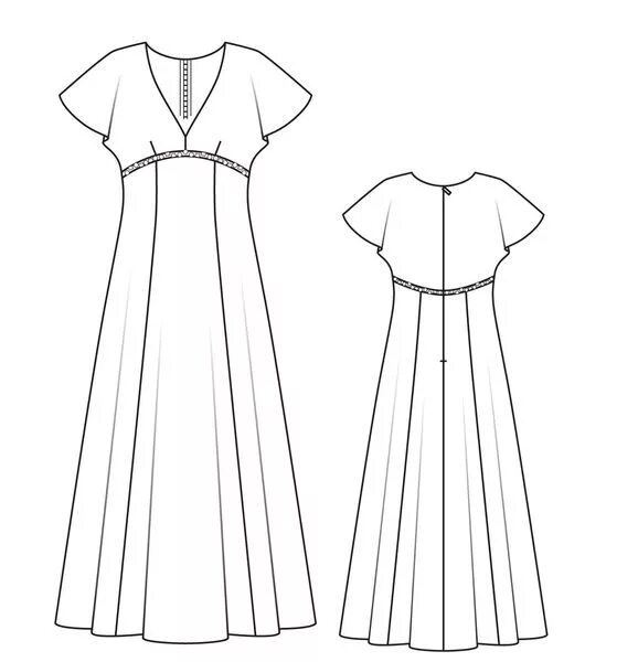 Нижнее платье под платье выкройка Afficher l’image source Dress sketches, Dress patterns, Clothes layout