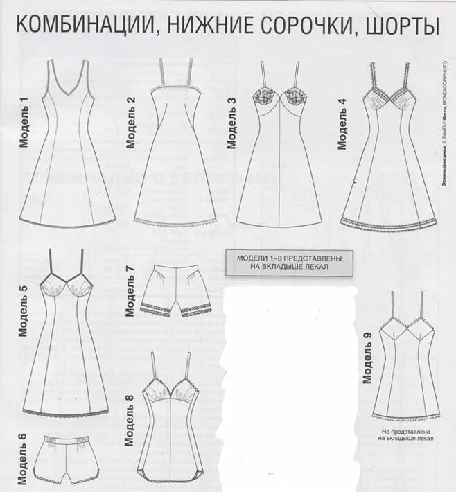 Нижнее платье под платье выкройка Анонс "Ателье" № 1,2,3,4,5,6,7,8,9,10,11,12 2012г - Учимся шить лучше - Клуб Сез