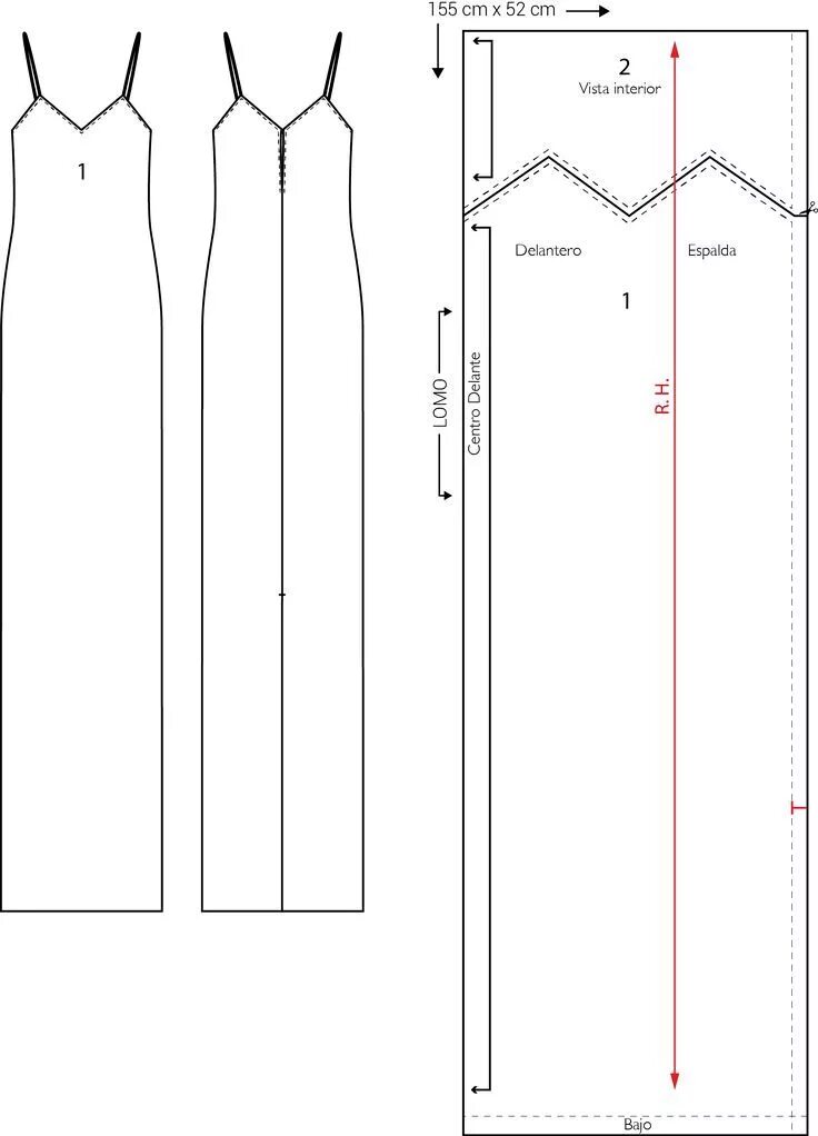 Нижнее платье под платье выкройка Pin en Découpe et couture - Кройка и Шитьё Patrones, Patrones faciles, Patrones 
