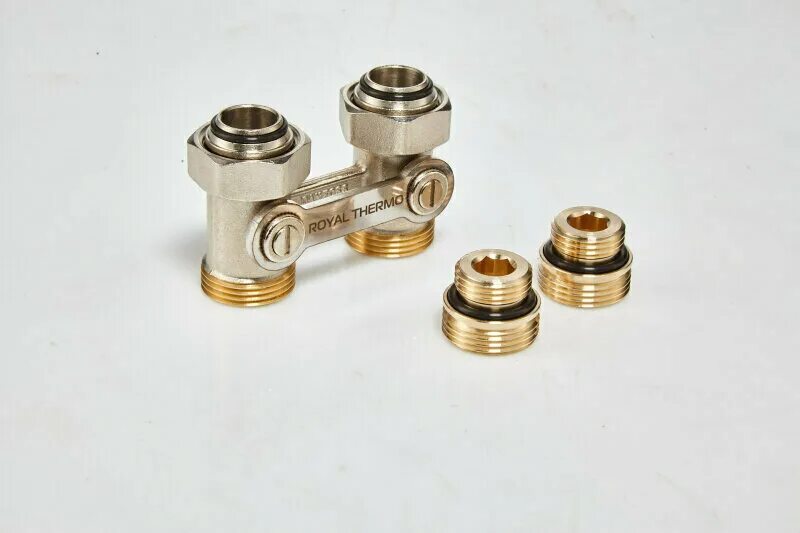 Нижнее подключение g1 2 Узел нижнего подключения прямой Royal Thermo 1/2"х3/4"EK - купить в интернет-маг